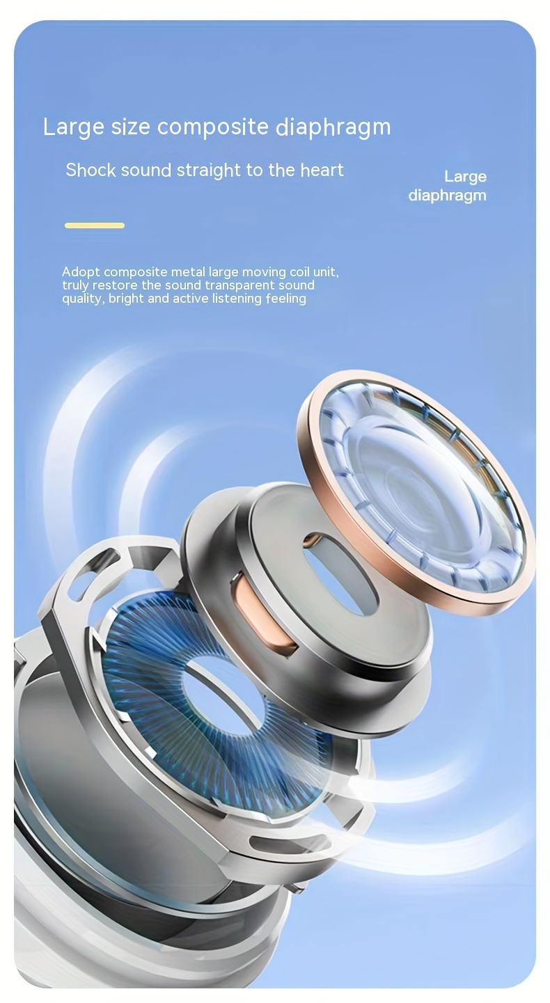 True Wireless Headset Wireless Headset Sports Headset Stereo, Mobile Phone Hi-fi Stereo Music - Image 14