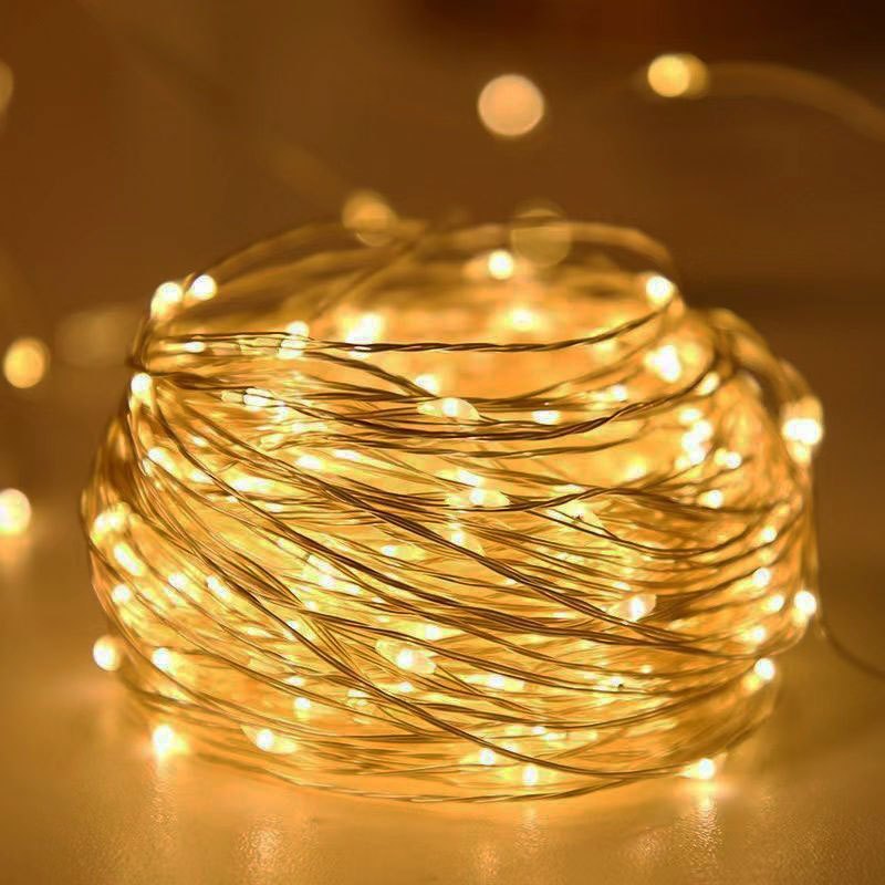 1pc Creative String Lights For Bedroom, Party, Wedding, For Outdoor Camping Hiking, Christmas Halloween Decoration, 1m10/2m20/3m30/5m50/10m100 LED Lights, Gifts For Mom, Mother's Day, Ramadan Valentine's Day Decoration - Image 9