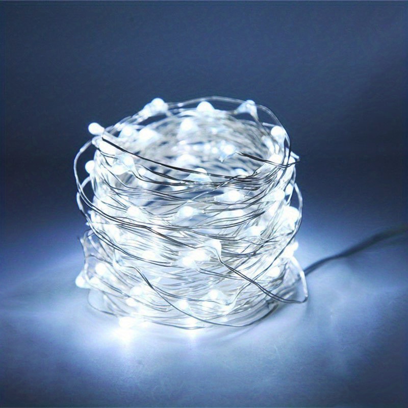 1pc Creative String Lights For Bedroom, Party, Wedding, For Outdoor Camping Hiking, Christmas Halloween Decoration, 1m10/2m20/3m30/5m50/10m100 LED Lights, Gifts For Mom, Mother's Day, Ramadan Valentine's Day Decoration - Image 23