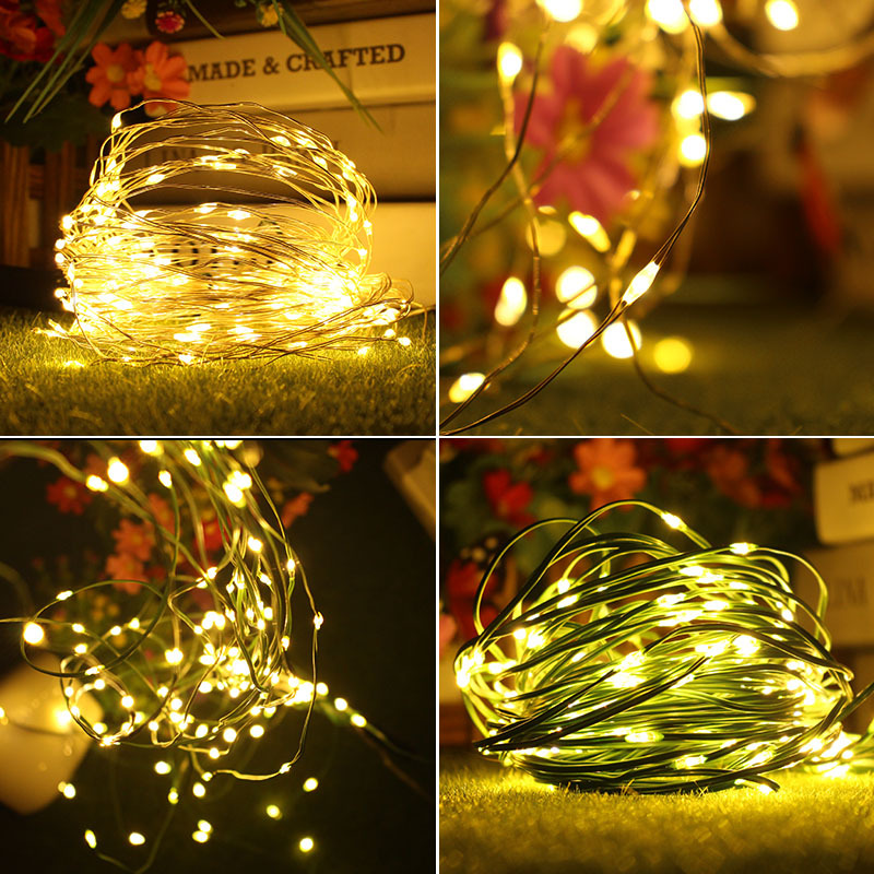 1pc Creative String Lights For Bedroom, Party, Wedding, For Outdoor Camping Hiking, Christmas Halloween Decoration, 1m10/2m20/3m30/5m50/10m100 LED Lights, Gifts For Mom, Mother's Day, Ramadan Valentine's Day Decoration - Image 37