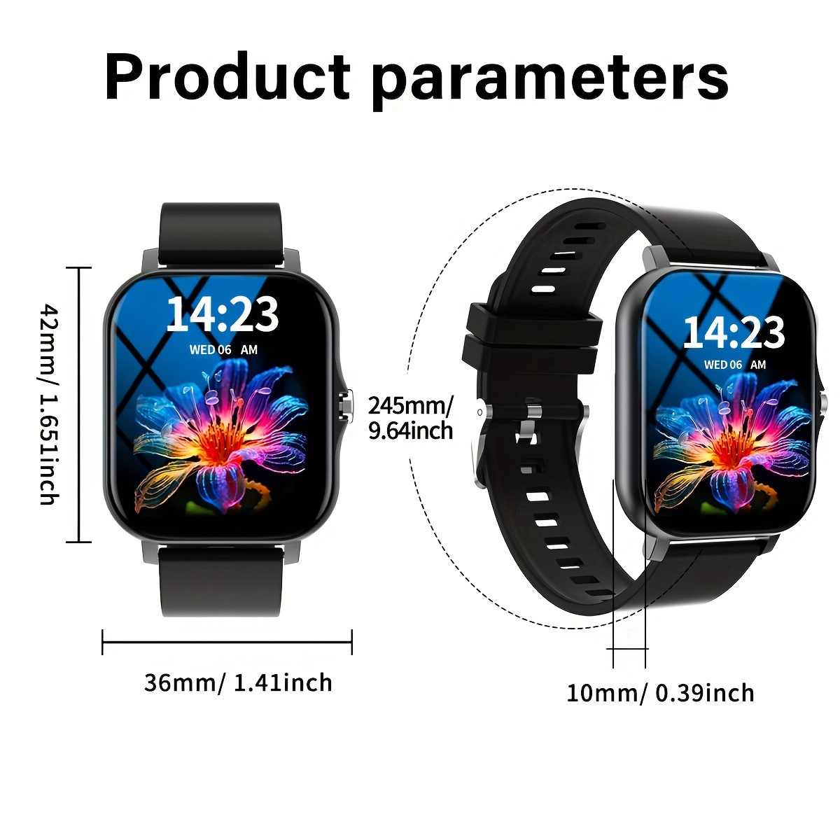 Smart Watch Wireless Call Reminder For Men And Women Multi Functional Sports Watch - Image 2